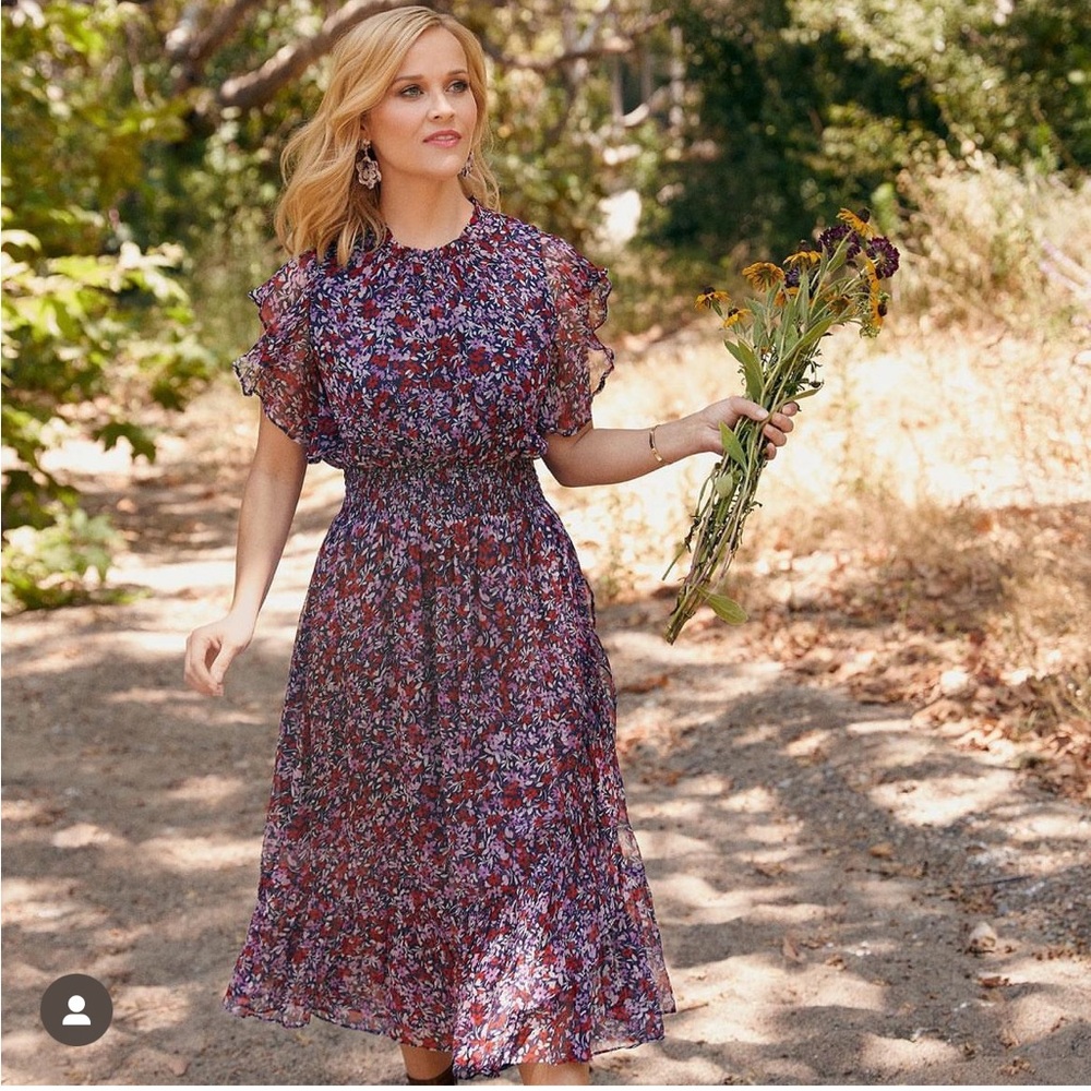 Draper James Faux Wrap Dress, Size Medium